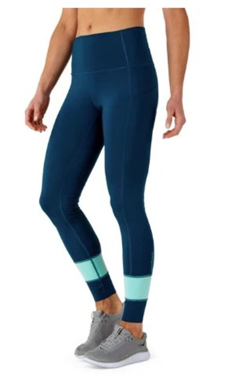 Cotopaxi Womens Cerro Travel Tight Legging Size Small Teal Hiking Outdoor Sporty